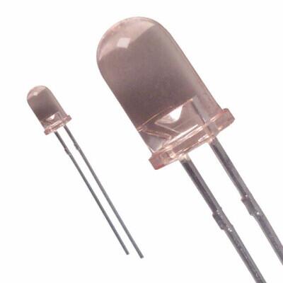 Infrared (IR) Emitter 880nm 1.7V 100mA 50mW/sr @ 100mA 18° Radial, 5mm Dia (T 1 3/4) - 1