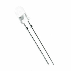 Infrared (IR) Emitter 890nm 1.4V 100mA 45mW/sr @ 100mA 44° Radial, 5mm Dia (T 1 3/4) - Vishay Semiconductor Opto Division (1)