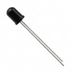 Infrared (IR) Emitter 950nm 1.5V 100mA 100mW/sr @ 100mA 40° Radial - 1