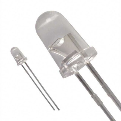 Infrared (IR) Emitter 870nm 1.4V 100mA 36mW/sr @ 20mA 26° Radial - 1