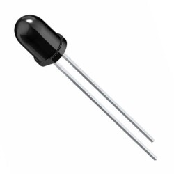 Infrared (IR) Emitter 940nm 1.6V 100mA 550mW/sr @ 100mA 20° Radial - ams-OSRAM USA INC.