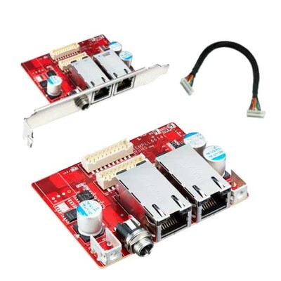M.2 to dual isolated PoE module WT - 2
