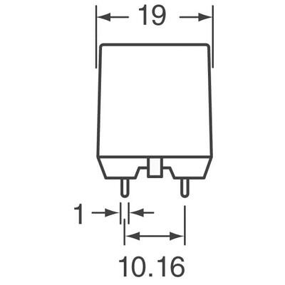 Inrush Current Limiter 20 Ohms ±30% 0.748