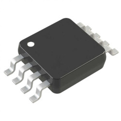 Instrumentation Amplifier 1 Circuit Rail-to-Rail 8-MSOP - 1