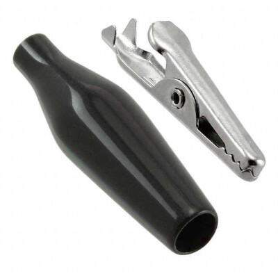 Insulated Alligator, Small Test Clip Steel 0.236