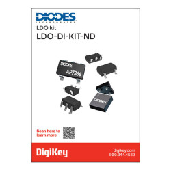 Integrated Circuit Kit Regulators 250 Pieces (25 Values - 10 Each) Surface Mount - Diodes Incorporated