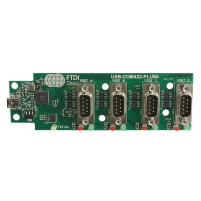 Interface Modules USB HS to RS422 Conv Assembly 4 DB9 Port - 1