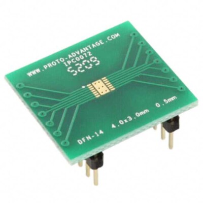 DFN-14 TO DIP-18 SMT ADAPTER - 1
