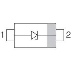 77.4V Clamp 2.6A Ipp Tvs Diode Surface Mount DO-219AB (SMF) - 2