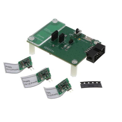 IQS231B IQ Switch®, ProxFusion® Touch, Capacitive Sensor Evaluation Board - 1