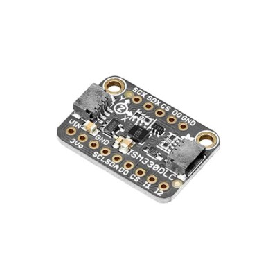 ISM330DHCX Accelerometer, Gyroscope Sensor Qwiic, STEMMA QT Platform Evaluation Expansion Board - 1