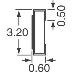 220 Ohm ±5% 125mW Power Per Element Isolated 4 Resistor Network/Array ±200ppm/°C 2012, Convex, Long Side Terminals - 2