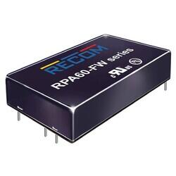 Isolated Module DC DC Converter 1 Output 12V 5A 9V - 36V Input - Recom Power