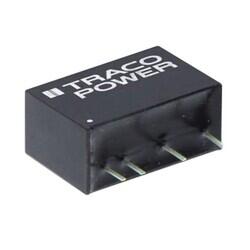 Isolated Module DC DC Converter 1 Output 12V 83mA 4.5V - 9V Input - Traco Power