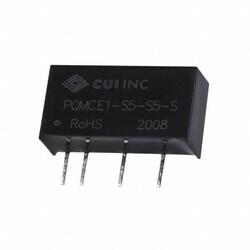 Isolated Module DC DC Converter 1 Output 3.3V 250mA 4.75V - 5.25V Input - CUI Inc.