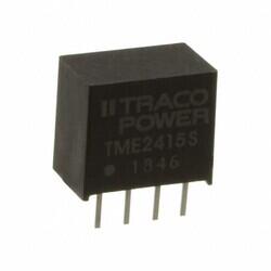 Isolated Module DC DC Converter 1 Output 15V 67mA 21.6V - 26.4V Input - Traco Power