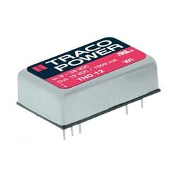 Isolated Module DC DC Converter 1 Output 15V 800mA 18V - 75V Input - Traco Power