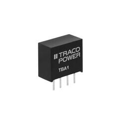 Isolated Module DC DC Converter 1 Output 5V 200mA 2.97V - 3.63V Input - Traco Power
