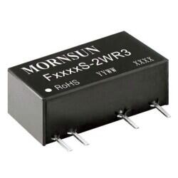 Isolated Module DC DC Converter 1 Output 24V 83mA 13.5V - 16.5V Input - 1