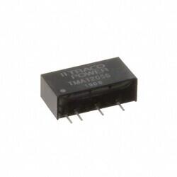 Isolated Module DC DC Converter 1 Output 5V 200mA 10.8V - 13.2V Input - Traco Power
