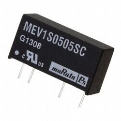 Isolated Module DC DC Converter 1 Output 5V 200mA 4.5V - 5.5V Input - Murata Power Solutions Inc.