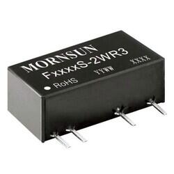 Isolated Module DC DC Converter 1 Output 3.3V 400mA 4.5V - 5.5V Input - 