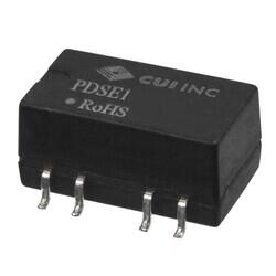 Isolated Module DC DC Converter 2 Output 12V -12V 42mA, 42mA 4.5V - 5.5V Input - CUI Inc.