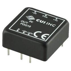 Isolated Module DC DC Converter 2 Output 12V -12V 625mA, 625mA 18V - 75V Input - CUI Inc.
