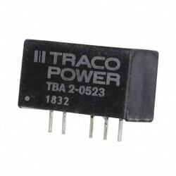 Isolated Module DC DC Converter 2 Output 12V -12V 80mA, 80mA 10.8V - 13.2V Input - Traco Power (1)