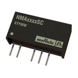 Isolated Module DC DC Converter 2 Output 12V -12V 42mA, 42mA 4.5V - 5.5V Input - Murata Power Solutions Inc.