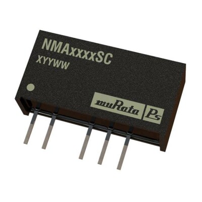 Isolated Module DC DC Converter 2 Output 12V -12V 42mA, 42mA 4.5V - 5.5V Input - 1