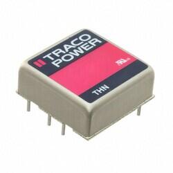 Isolated Module DC DC Converter 2 Output 15V -15V 500mA, 500mA 9V - 36V Input - Traco Power