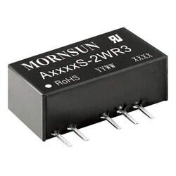Isolated Module DC DC Converter 2 Output 5V -5V - - 200mA, 200mA 10.8V - 13.2V Input - 1