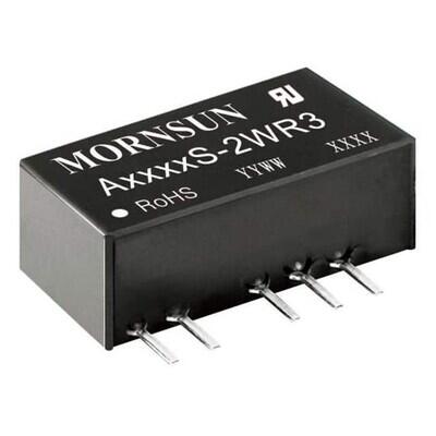 Isolated Module DC DC Converter 2 Output 5V -5V - - 200mA, 200mA 10.8V - 13.2V Input - 1