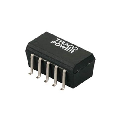 Isolated Module DC DC Converter 2 Output 5V -5V 100mA, 100mA 10.8V - 13.2V Input - 1