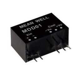 Isolated Module DC DC Converter 2 Output 9V -9V 56mA, 56mA 21.6V - 26.4V Input - MEAN WELL USA Inc.