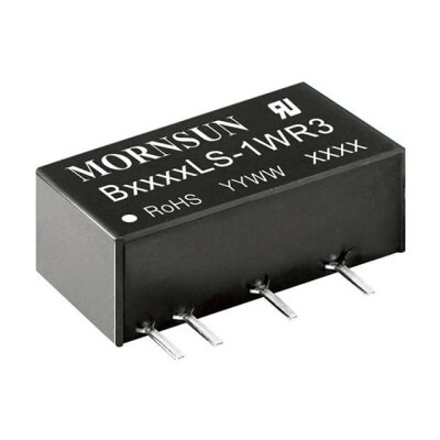 Isolated Module DC DC Converter 1 Output 5V 200mA 10.8V - 13.2V Input - 1