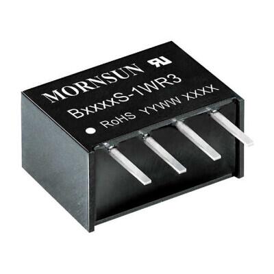 Isolated Module DC DC Converter 1 Output 15V 67mA 10.8V - 13.2V Input - 1