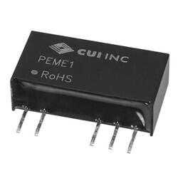 Isolated Module DC DC Converter 2 Output 12V -12V 42mA, 42mA 4.5V - 5.5V Input - CUI Inc.