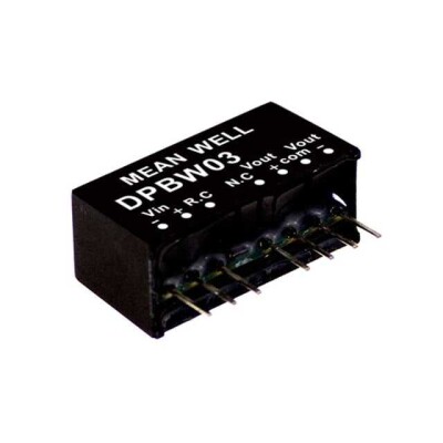 Isolated Module DC DC Converter 2 Output 5V -5V 300mA, 300mA 9V - 36V Input - 1