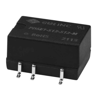 Isolated Module DC DC Converter 2 Output 12V -12V 42mA, 42mA 10.8V - 13.2V Input - 1