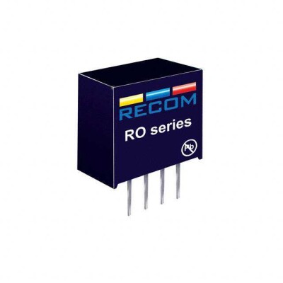 Isolated Module DC DC Converter 1 Output 12V 84mA 4.5V - 5.5V Input - 1