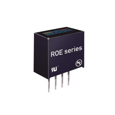 Isolated Module DC DC Converter 1 Output 12V 84mA 4.5V - 5.5V Input - 2