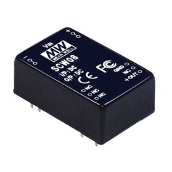 Isolated Module DC DC Converter 1 Output 5V 1.6A 18V - 36V Input - MEAN WELL USA Inc.