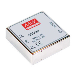 Isolated Module DC DC Converter 1 Output 5V 5A 18V - 36V Input - MEAN WELL USA Inc.