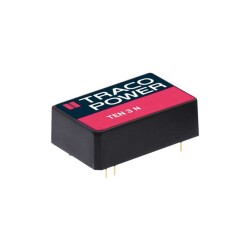 Isolated Module DC DC Converter 1 Output 3.3V 750mA 18V - 36V Input - Traco Power