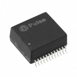 Isolation and Data Interface (Encapsulated) Pulse Transformer 1:1 Transmitter, 1:1 Receiver Surface Mount - 1