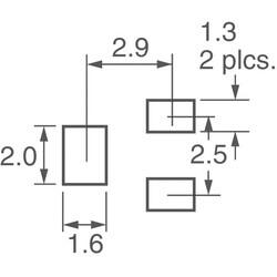 5 kOhms 0.25W, 1/4W J Lead Surface Mount Trimmer Potentiometer Cermet 12.0 Turn Top Adjustment - Bourns Inc. (1)