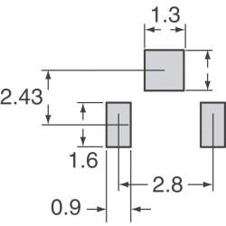10 kOhms 0.125W, 1/8W J Lead Surface Mount Trimmer Potentiometer Cermet 11.0 Turn Top Adjustment - Bourns Inc. (1)