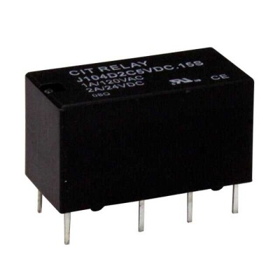 General Purpose Relay DPDT (2 Form C) Through Hole - 1